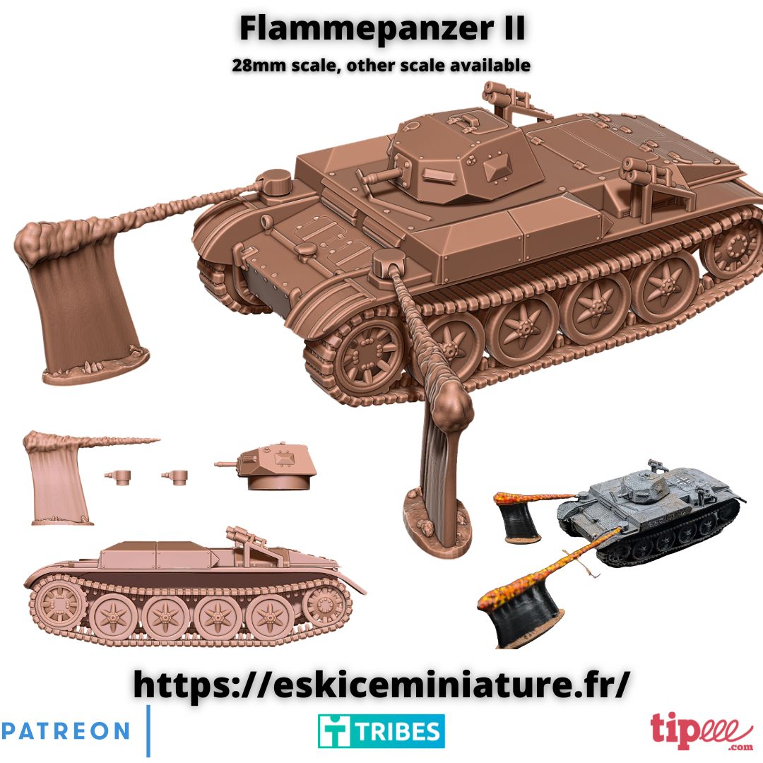 Flammepanzer 2 - 28mm